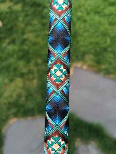 Spiral / Barber Pole Decorative Wraps: Custom Rod Building 